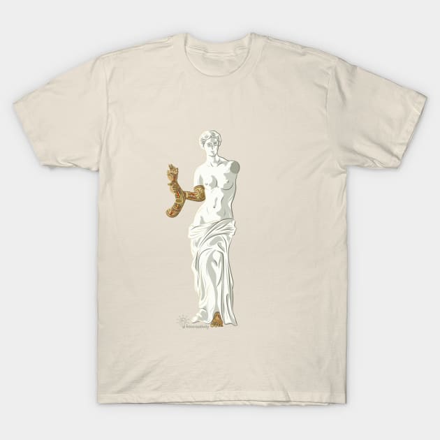 Venus de Milo MKII T-Shirt by kascreativity
